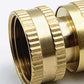 ⏳Time-Limited Special⏰3/4" Brass Quick Connect Fitting – Rust-Proof, Leak-Free, Universal 💧