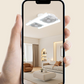⏳Time-Limited Special⏰2-in-1 LED Ceiling Fan Light – Dual Cooling, Ultra Bright, Tool-Free Install