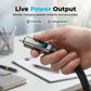 ⏳Time-Limited Special⏰4-in-1 Charging Cable with Digital Display & Keychain – Fast-Charging, Kink-Resistant & Compact
