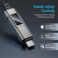 ⏳Time-Limited Special⏰4-in-1 Charging Cable with Digital Display & Keychain – Fast-Charging, Kink-Resistant & Compact