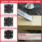 ⏳Time-Limited Special⏰Adjustable Door Hinge Mortise Jig Kit – Precision Routing, Quick Setup & Perfect for Carpenters, Joiners & DIY Home Renovations 🔧✨