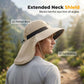 ⏳Time-Limited Special⏰UPF 50+ Wide Brim Sun Hat with Neck Flap🎁with Free Gift🚀