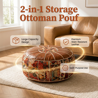 ⏳Time-Limited Special⏰Multifunctional Storage Ottoman Pouf