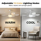 ⏳Time-Limited Special⏰2-in-1 Cooling LED Ceiling Fan