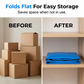 ⏳Time-Limited Special⏰Collapsible Storage and Moving Bag – Heavy-duty handles & zippered closure – Folds flat, perfect for moving, travel or closet organization – reusable & easy to clean 🏠