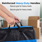 ⏳Time-Limited Special⏰Collapsible Storage and Moving Bag – Heavy-duty handles & zippered closure – Folds flat, perfect for moving, travel or closet organization – reusable & easy to clean 🏠