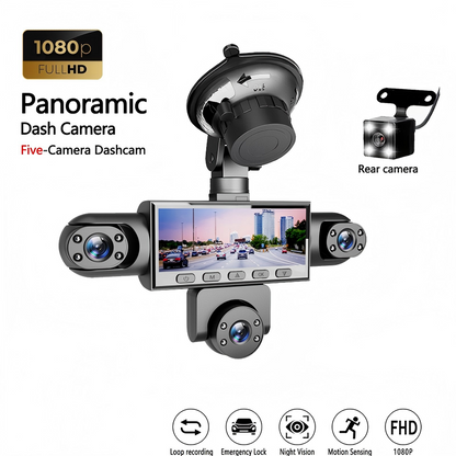 ⏳Time-Limited Special⏰HD 1080P Multi-Lens Dash Cam with Night Vision