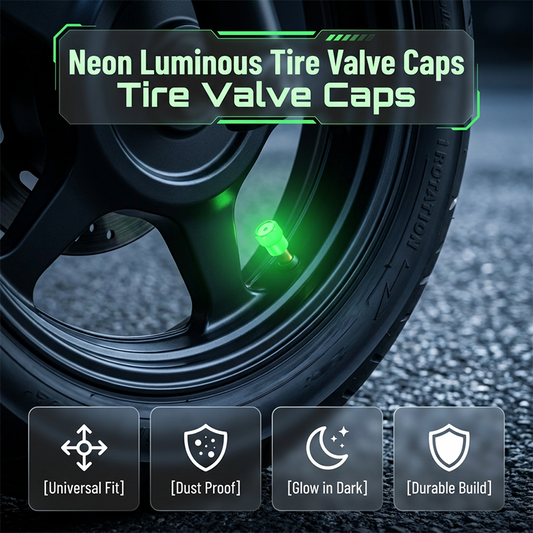 ⏳Time-Limited Special⏰Universal Luminous Tire Valve Caps🪄🚗