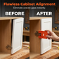 ⏳Time-Limited Special⏰Cabinet Door Hinge Drilling Guide – Magnetic Clamp, Precise Alignment, 35mm 🪚
