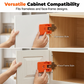 ⏳Time-Limited Special⏰Cabinet Door Hinge Drilling Guide – Magnetic Clamp, Precise Alignment, 35mm 🪚