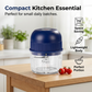 ⏳Time-Limited Special⏰Mini Electric Garlic Chopper Press with Container & 💕Food processor💕