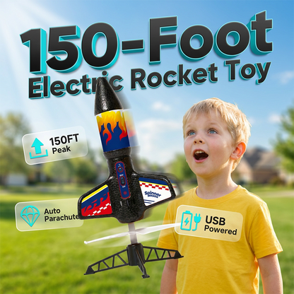 ⏳Time-Limited Special⏰Electric Rocket Launcher for Kids