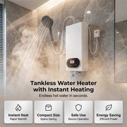 ⏳Time-Limited Special⏰Compact & Safe Instant Electric Water Heater