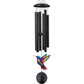 ⏳Time-Limited Special⏰Vintage Metal Wind Chimes | Elegant Black Aluminium Garden Decor with Bird & Butterfly Accents for Patio & Porch