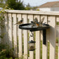 ⏳Time-Limited Special⏰Wall-Mounted Metal Bird Bath – Antique Bronze Finish 🐦