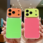 ⏳Time-Limited Special⏰Vibrant Contrast Color Dopamine Acrylic Phone Case