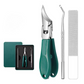 ⏳Time-Limited Special⏰Precision Nail Care 3-Piece Set – Curved Blade Prevents Splitting, Double-Sided File Smooths Rough Edges – Perfect for Travel & At-Home Care