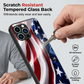 ⏳Time-Limited Special⏰Vibrant Patriotic Glass Phone Case📱🎏