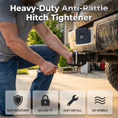 ⏳Time-Limited Special⏰Heavy-Duty Anti-Rattle Hitch Tightener