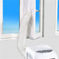⏳Time-Limited Special⏰Portable AC Window Seal Kit – Dual Zipper, Waterproof, Universal Fit ✨