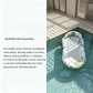 ⏳Time-Limited Special⏰Inflatable Pool Float Hammock with Mesh Center