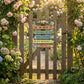 ⏳Time-Limited Special⏰Rustic Wooden Garden Hanging Sign Wall Decor Plaque🏡🪧