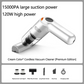 ⏳Time-Limited Special⏰Cordless car vacuum – 10000Pa suction, lightweight, long battery life!🚗💨