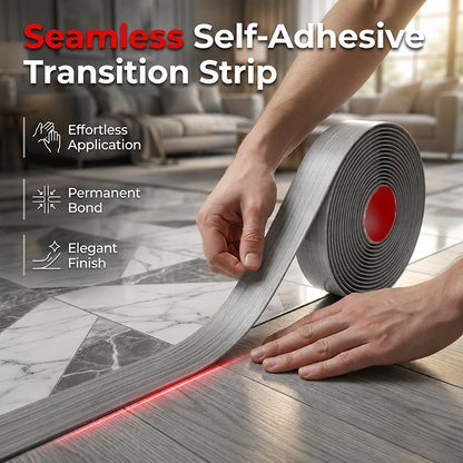 ⏳Time-Limited Special⏰Self-Adhesive Flexible Floor Transition Strip