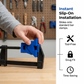 ⏳Time-Limited Special⏰Corner Clamp Adapter for Quick-Grip Bar Clamps