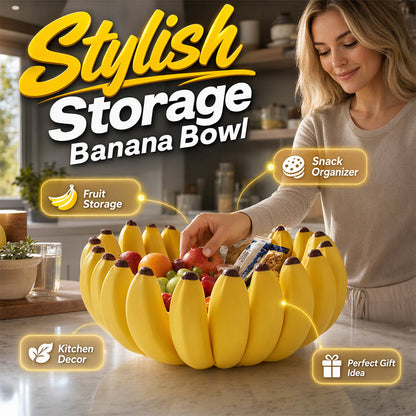 ⏳Time-Limited Special⏰Creative Banana Shape Fruit Bowl