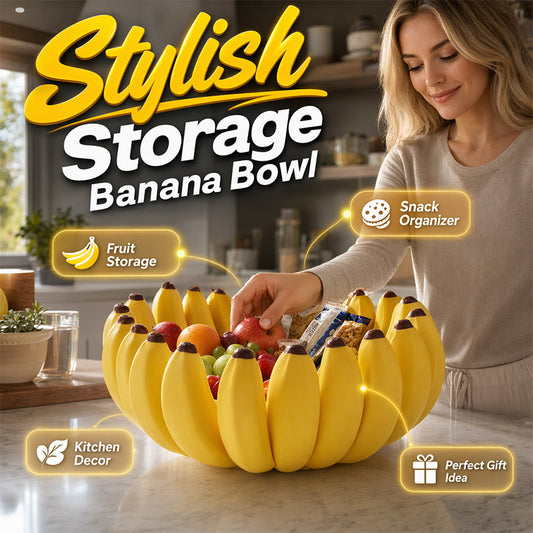 ⏳Time-Limited Special⏰Creative Banana Shape Fruit Bowl