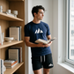 ⏳Time-Limited Special⏰Men's Short Sleeve T-Shirt & Drawstring Shorts Set – Geometric Print, Breathable, Versatile 🔥