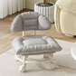 🪑 LIMITED-TIME 50% OFF! ✨ Rolling Low Stool with Backrest – Silent Casters, Cloud Comfort, Toddler Friendly 🏠
