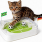 ⏳Time-Limited Special⏰ Interactive Cat Football Field Chasing Toy – Let Your Cat Score the Winning Goal! | Auto-Moving Ball + Realistic Field 🏟️