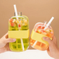 ⏳Time-Limited Special⏰2-in-1 Ice Cube Maker Water Bottle Built-In Ice Tray, Food-Grade Silicone, Bpa-Free. Make Ice & Store Water In One Bottle 💼✈️