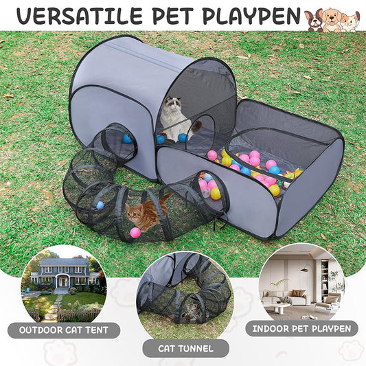 ⏳Time-Limited Special⏰Large Cat Tunnel for Play and Lounging