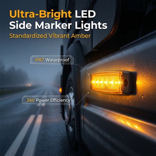 ⏳Time-Limited Special⏰10PCS LED Side Marker Light for Trucks