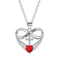 ⏳Time-Limited Special⏰Infinity Heart Cross Necklace with Wing Pendant – Faith & Eternal Love ✨