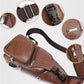 ⏳Time-Limited Special⏰Exquisite Gift - Men's Multifunctional High Quality Leather Chest Bag