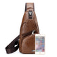 ⏳Time-Limited Special⏰Exquisite Gift - Men's Multifunctional High Quality Leather Chest Bag