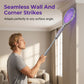 ⏳Time-Limited Special⏰ Rechargeable Bug Zapper – Triple‑layer safety mesh, extendable handle, rotates for wall & corner strikes. Pest‑free sleep, worry‑free safety! 🌟💚