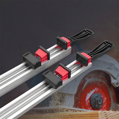 ⏳Time-Limited Special⏰Woodworking Straight‑Edge Cutting Guide Clamp‑Precision Saw Guide for Circular Saw & DIY Wood Projects