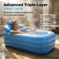 ⏳Time-Limited Special⏰Three-Layer Insulated Inflatable Bathtub