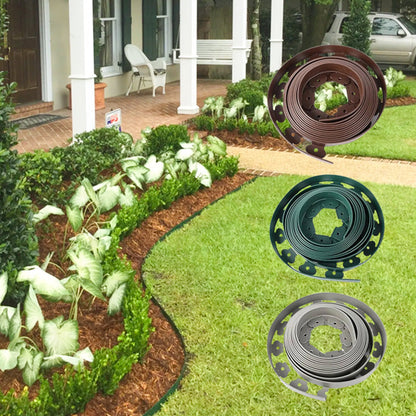 ⏳Time-Limited Special⏰Garden Edging Roll 10m with 30 Pegs🏡Roll It Out, Peg It Down – Neat Borders in Minutes ✨