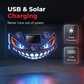 ⏳Time-Limited Special⏰Solar Devil Eye LED Car Warning Light – Smart & Auto-Activated 🚗