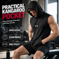 ⏳Time-Limited Special⏰Men's Athletic Sleeveless Hoodie Vest – Maximum Mobility & Lightweight Breathable Fabric 🏋️