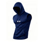 ⏳Time-Limited Special⏰Men's Athletic Sleeveless Hoodie Vest – Maximum Mobility & Lightweight Breathable Fabric 🏋️