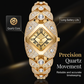 ⏳Time-Limited Special⏰Rhombus Dial Watch – Geometric Sparkle Elegance ✨