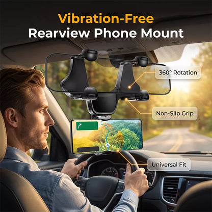 ⏳Time-Limited Special⏰Car Rearview Mirror Phone Holder