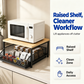 ⏳Time-Limited Special⏰Your coffee maker is taking up way too much counter space. This 2-tier stand lifts it up and adds a slide‑out drawer for pods and tools — more room, less clutter. ✨